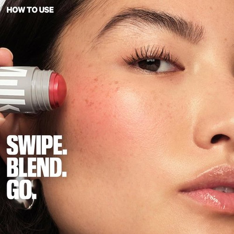 Milk Makeup Lip + Cheek Stick - Buildable Cream Blush & Lip Color with Hydrating Mango Butter - Long-Lasting Vegan Formula