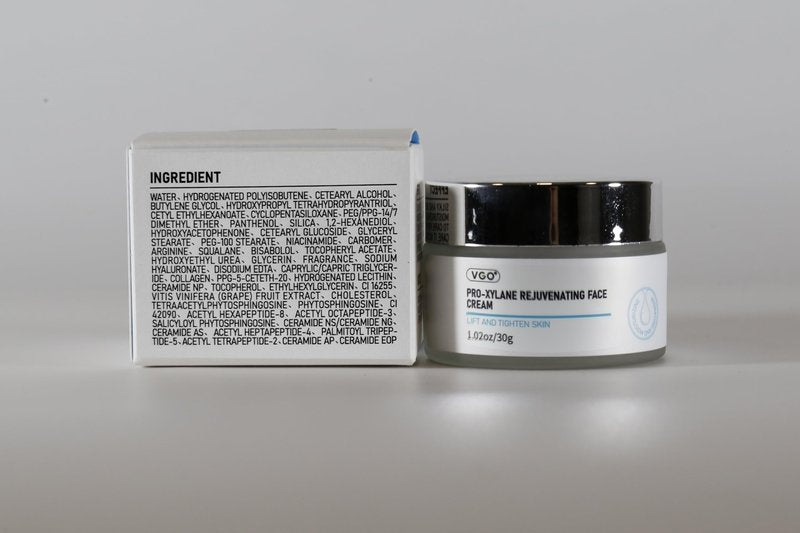 VGO Pro-Xylane Active Cream - Plumping & Firming, Daily Face Repair Moisturizer Hydrating for All Skin Types 30g / 1.02oz