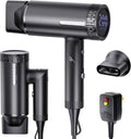 Skiennix Hair Dryer - High-Speed Ionic Blow Dryer with 1600 Watt Motor | Lightweight & Foldable for Travel