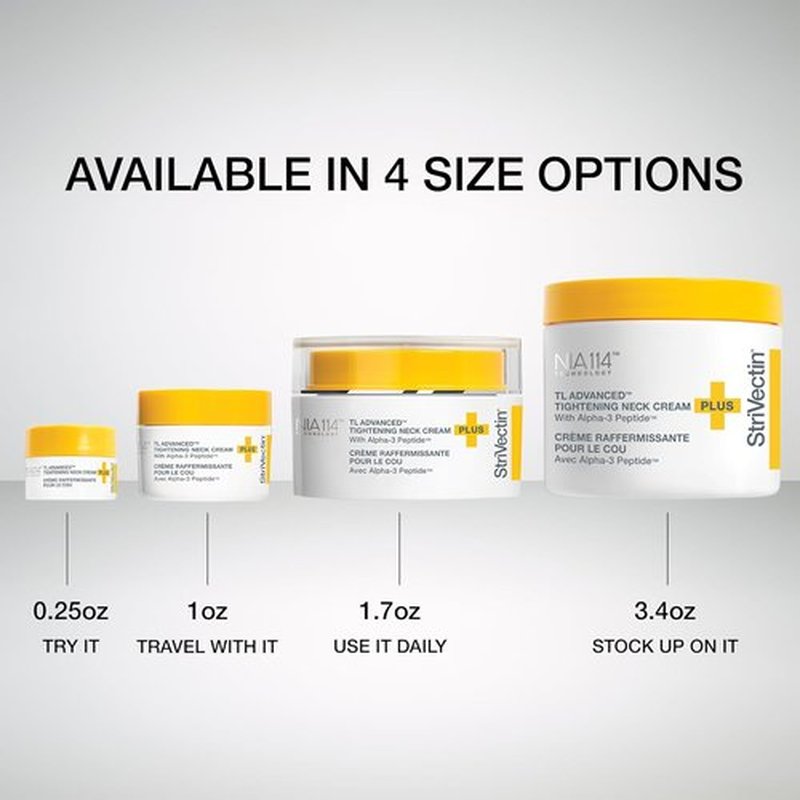 StriVectin Advanced Neck Cream PLUS - Tightening & Firming Formula for Smooth, Youthful Skin | 0.25 oz