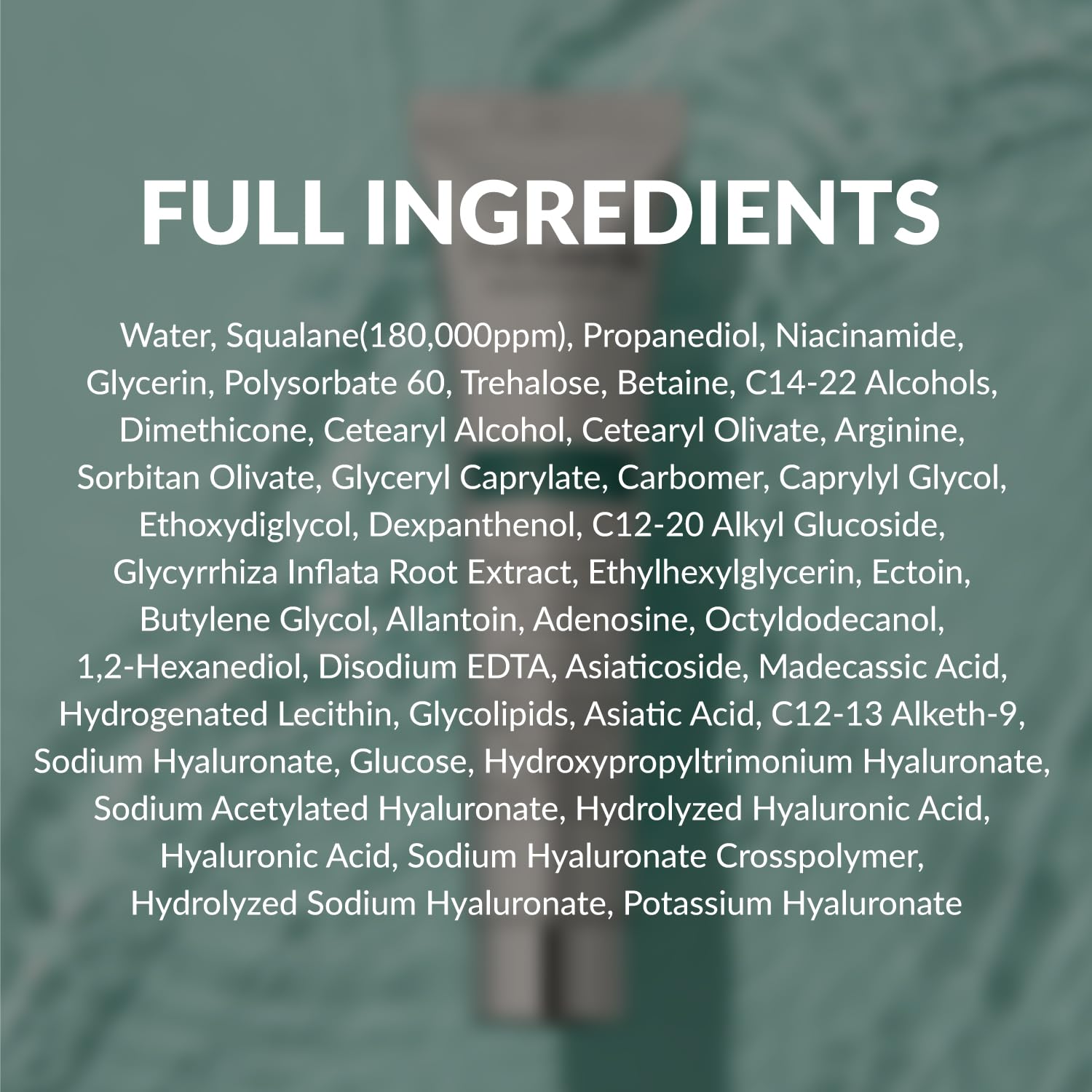 THELEEDS LicoTeca Moisturizing Cream 75ml(2.53 fl. oz.) | Korean Skincare Hydrating Facial Moisturizer for Sensitive & Dry Skin | Squalane 180,000ppm, Hyaluronic Acid, Ectoin, Dexpanthenol, Allantoin