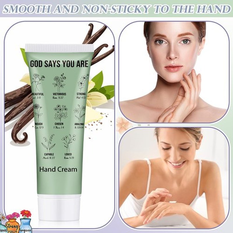 Loopeer 25 Pcs Christian Hand Cream Bulk for Women, Christian Gift, Mini Travel Size 30ml, Religion Bible Verse Lotion for Skin Dry Hand Lotion Mother's Day Easter for Mom Grandma Church Prayers