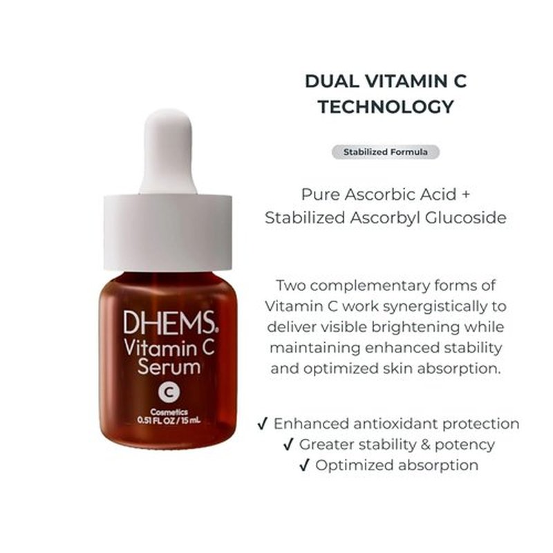 Regine Switzerland Vitamin C Serum - Brightening Antioxidant Formula with Ginkgo Biloba, 15ml