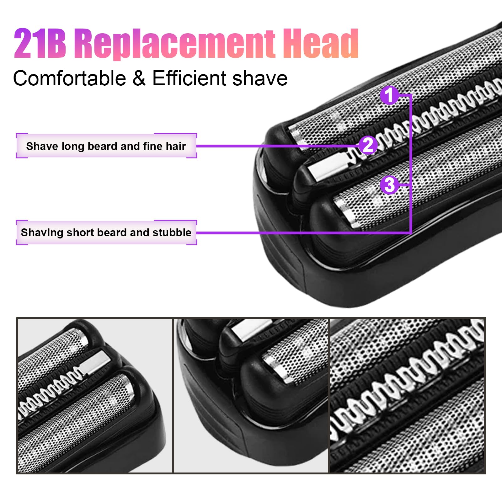 Series 3 21B Replacement Head Compatible with S3 Shaver