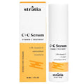 Stratia C+C Vitamin C Serum - 15% Potent Formula with 10% L-Ascorbic Acid for Bright, Even Skin - 1 Fl Oz