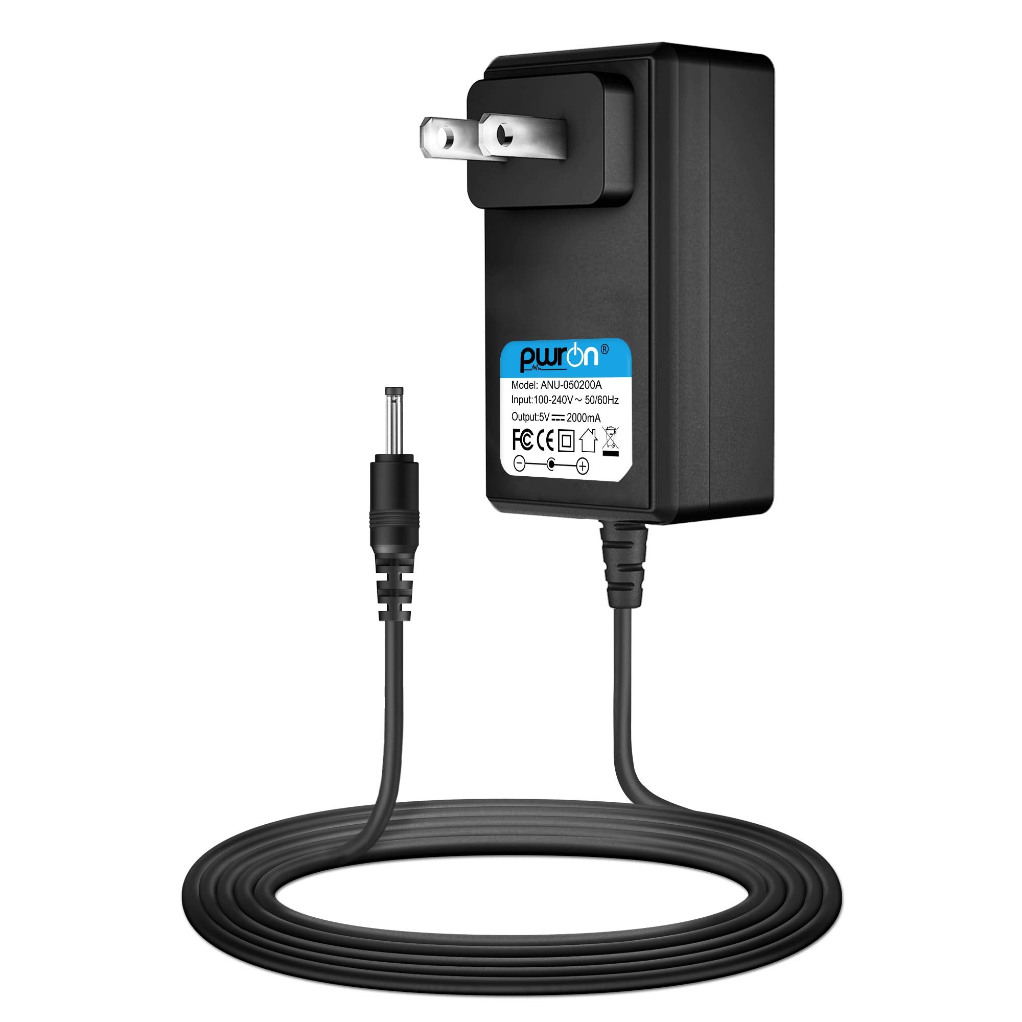 PwrON Power Cord 5V Charger for Remington Shaver PG525 PG6025 PG6060 PG6135 MB2500 Charging Cord Beard Trimmer Power Supply HK28UA-5.0-350 (6.6Ft)