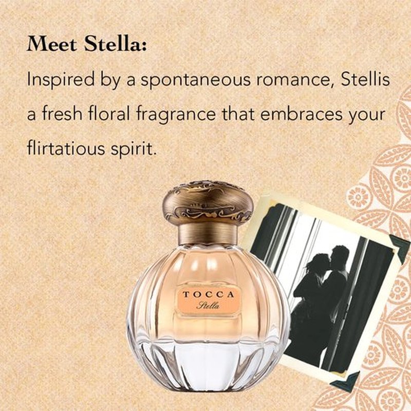 Tocca Stella Perfume for Women - Fresh Floral Fragrance with Blood Orange & Freesia | 1.7oz (50 ml)