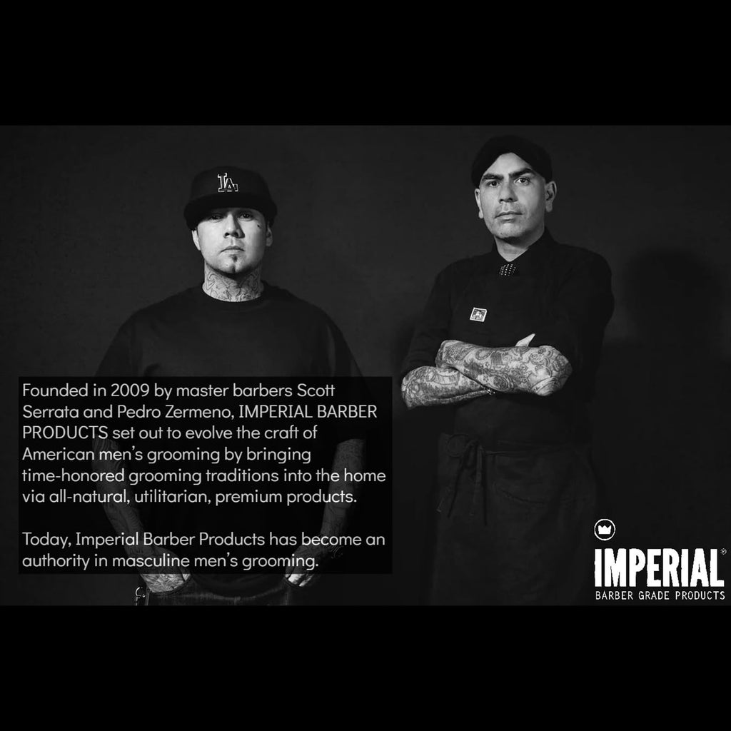 Imperial Barber Grade Products | FreeForm Cream, 4 oz | Light Hold | No Shine | Water-Based | Easy to Wash Out | For Loose Holds and Styles | Natural Groomed Look