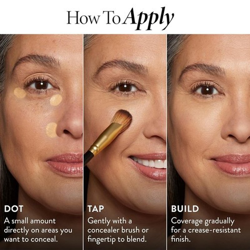 LAURA GELLER NEW YORK Ideal Fix Under Eye Concealer – Full Coverage, Anti-Aging, Hydrating – 02 Fair