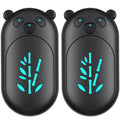 Hand Warmers Rechargeable 2 Pack, 6000mAh Electric Hand Warmer Reusable, 20Hrs Long Heating, Portable Pocket Heater Handwarmer for Women Men, Outdoor Camping, Hunting Gear