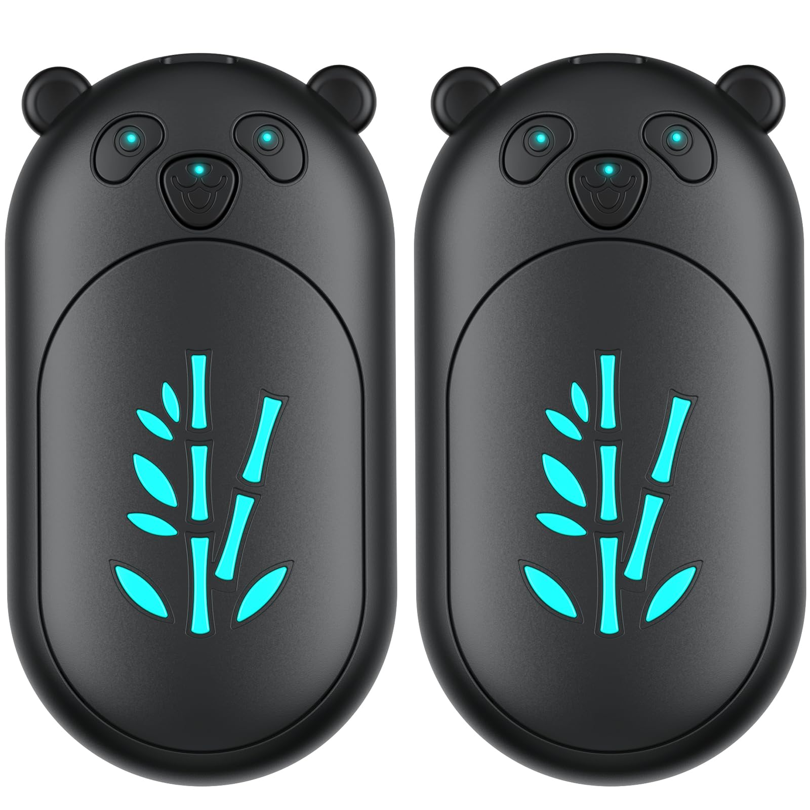 Hand Warmers Rechargeable 2 Pack, 6000mAh Electric Hand Warmer Reusable, 20Hrs Long Heating, Portable Pocket Heater Handwarmer for Women Men, Outdoor Camping, Hunting Gear
