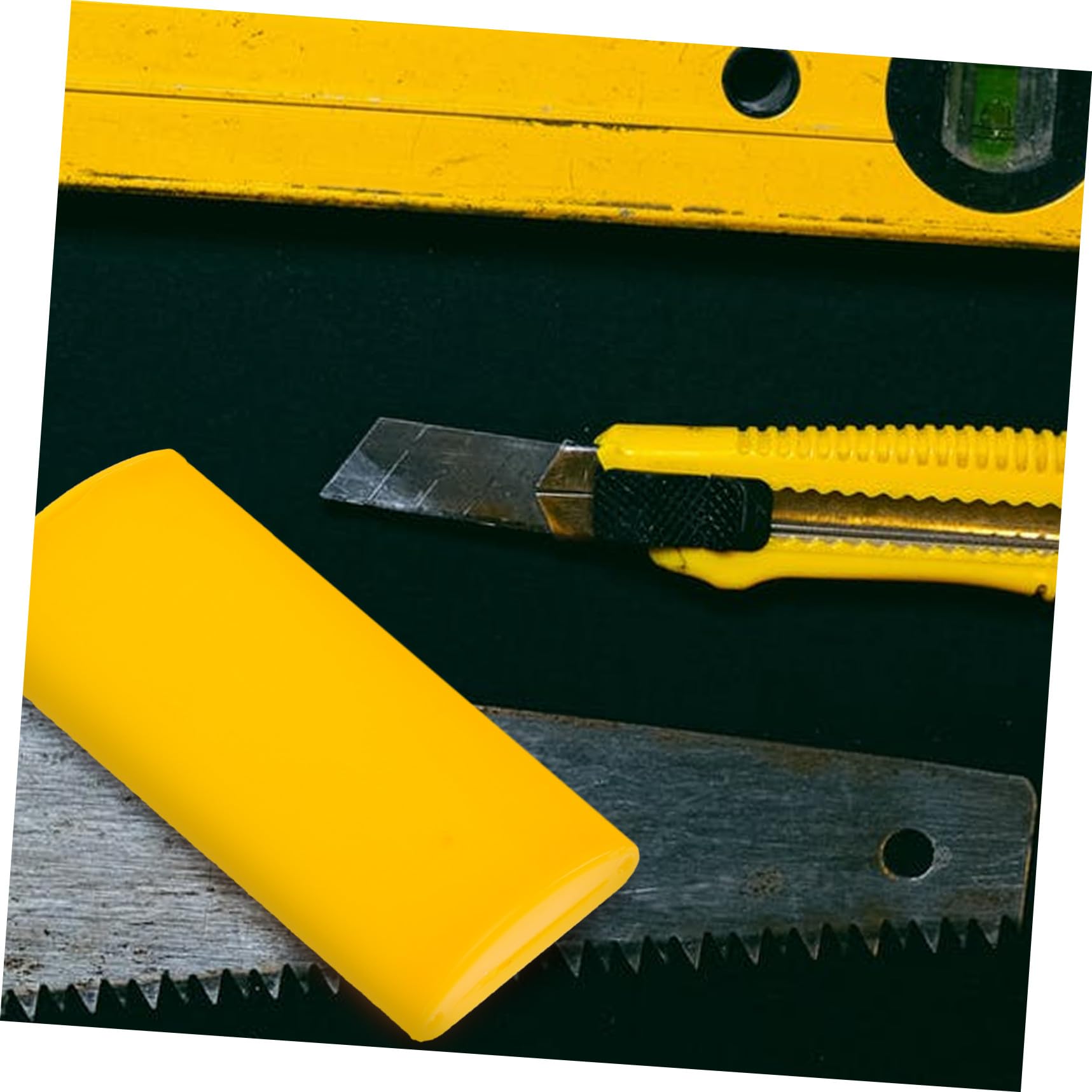 Lurrose Blade Disposal Case Razor Safe Storage Bank Plastic Waste Blades Holder Organizer Broken Cutter Device Container for Home Outdoor