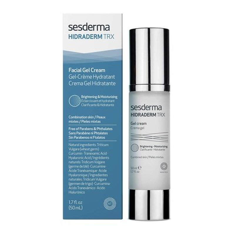 Sesderma HIDRADERM TRX Gel Cream - Hydrating All-Day Moisturizer for Depigmenting Skin | 1.7 fl. Oz
