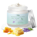 Dr.Herbarius Beef Tallow for Skin—Whipped Tallow Face Moisturizer for Night Calming & Soothing, 100% Organic, Pure Natural, Handmade Cream Texture, Suitable for Oily&Mature Skin, Lavender, 2 Oz.