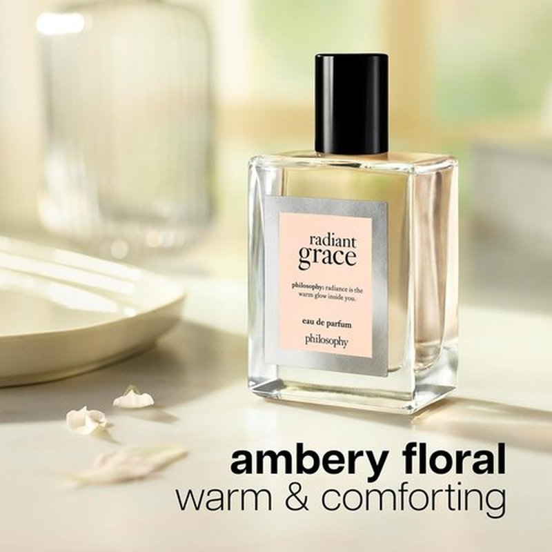 Philosophy Radiant Grace Eau De Parfum - Warm Floral Women's Perfume - Long-Lasting Fragrance with Sandalwood & Jasmine