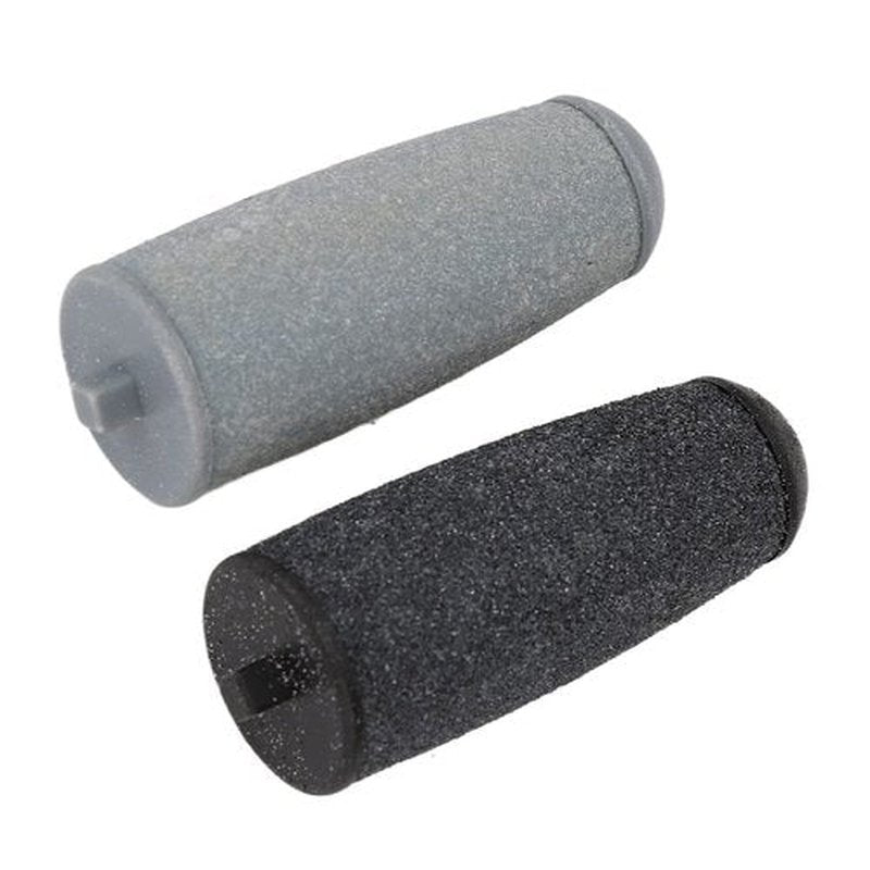 Replacement Roller Head,Electric Foot Grinder Replacement Head,5pcs Coarse and 5pcs Fine Refill Heads,Foot File Accessory for Callus Remover(Black, Grey)