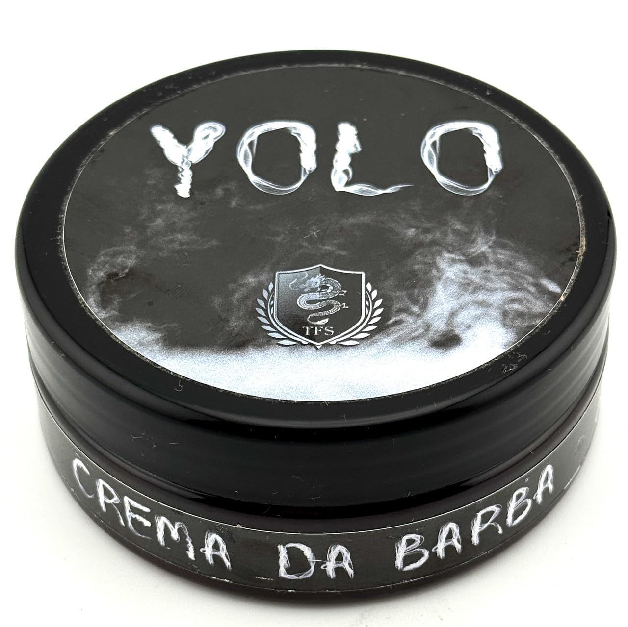 TFS Torino Yolo Shaving Cream 150 ml – Mango & Shea Butter Formula with Argan & Castor Oil – Smoky Tea & Tobacco Fragrance – Protective & Moisturizing Shave Cream
