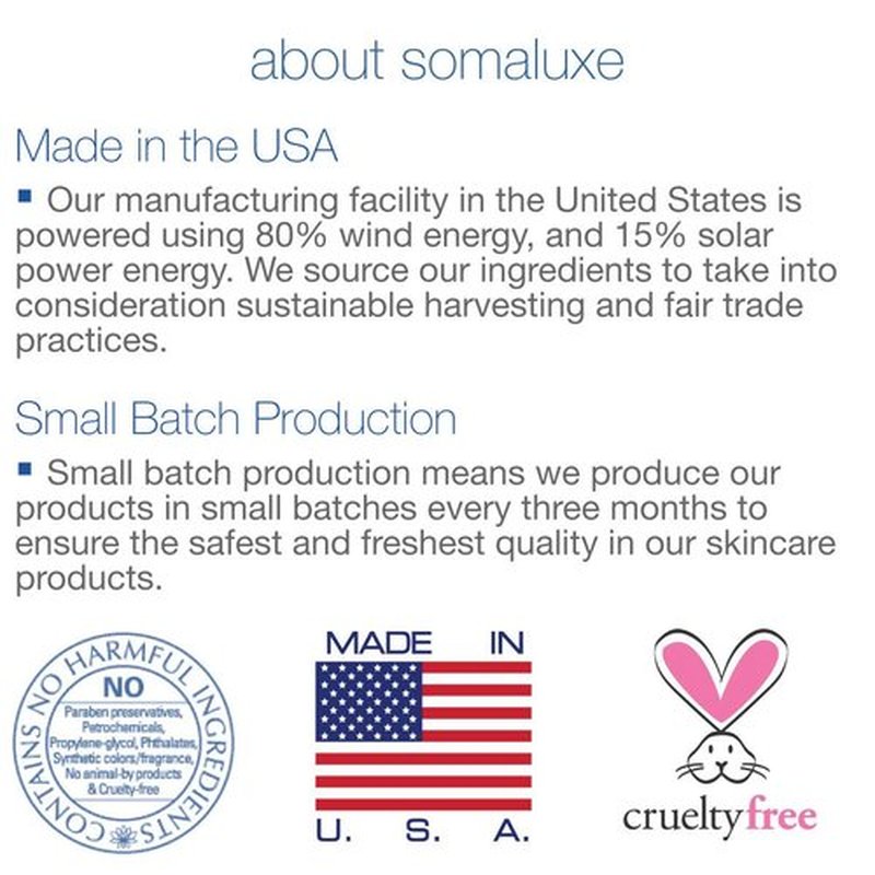Somaluxe Hyaluronic Acid Face Wash - Anti-Aging Daily Cleanser with Vitamin C for All Skin Types, 8oz