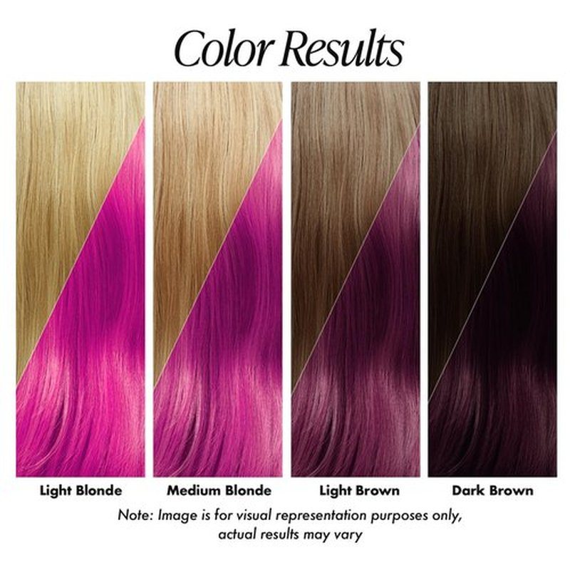 Adore Semi-Permanent Hair Color - Neon Pink | Vegan, Cruelty-Free Hair Dye | Ammonia-Free, 4 Fl Oz