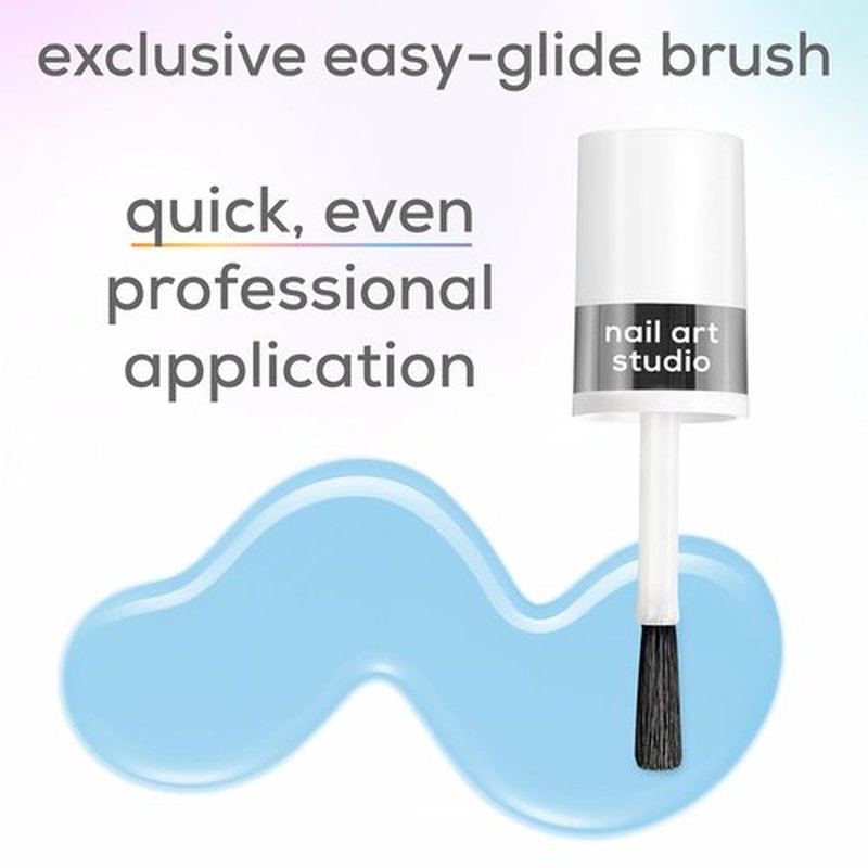 Essie Nail Art Studio Jelly Gloss Polish - Vegan Sheer Pink Blush Nail Polish, 0.46 Fl Oz