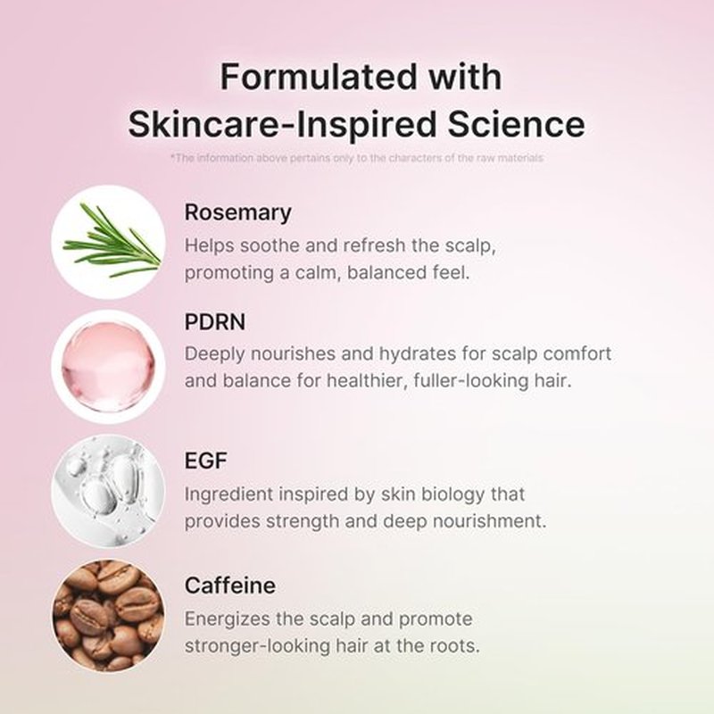 Medicube Rosemary PDRN Scalp Refresh Serum - Non-Greasy, Lightweight Treatment for Thicker Hair | 20ml