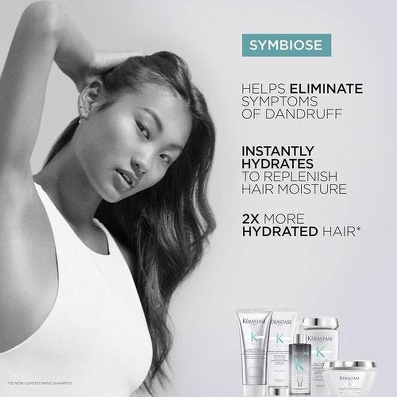 Kerastase Symbiose Scalp Renewal Scrub - Micro-Exfoliating Formula for Dandruff Relief | 6.8 Fl Oz