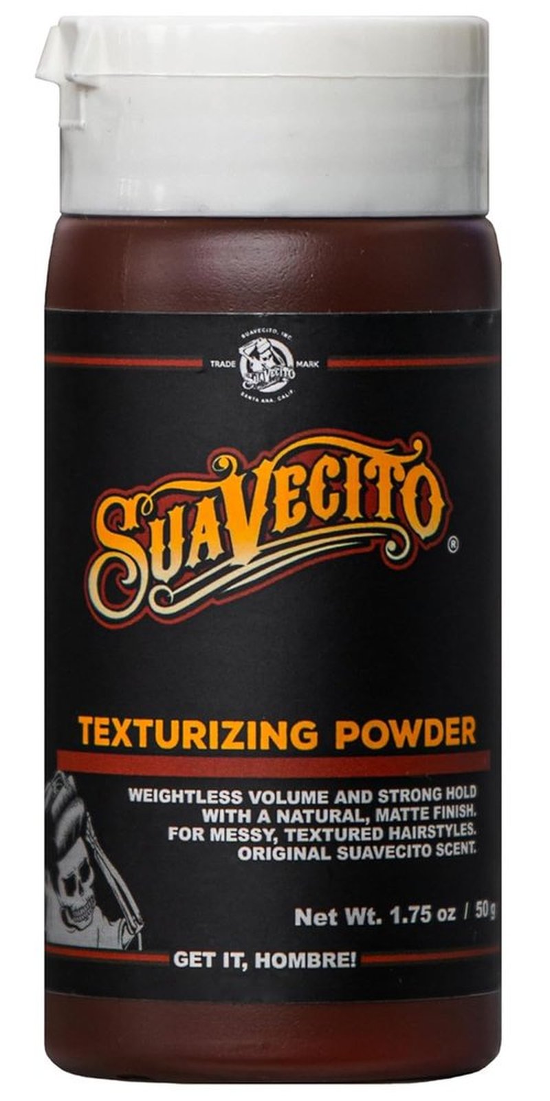 Suavecito Hair Styling Powder - Texturizing & Volumizing with Shine-Free Matte Finish | Strong Hold, Oil Absorbing