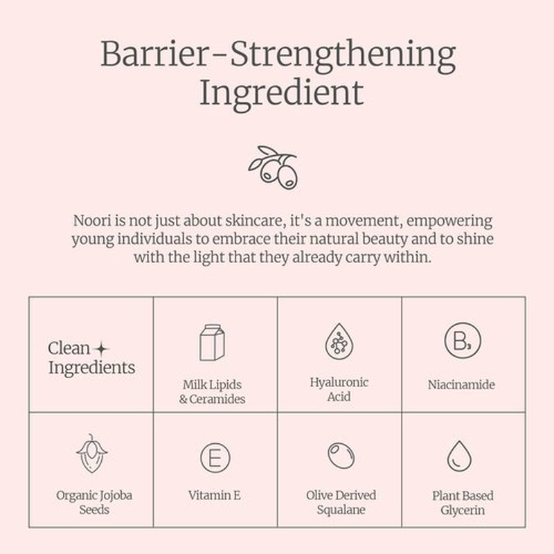 noori Skincare-Girl and a Goat Moisturizer for Teens and Tweens (ages 8+) Formulated by Pharmacist Mom