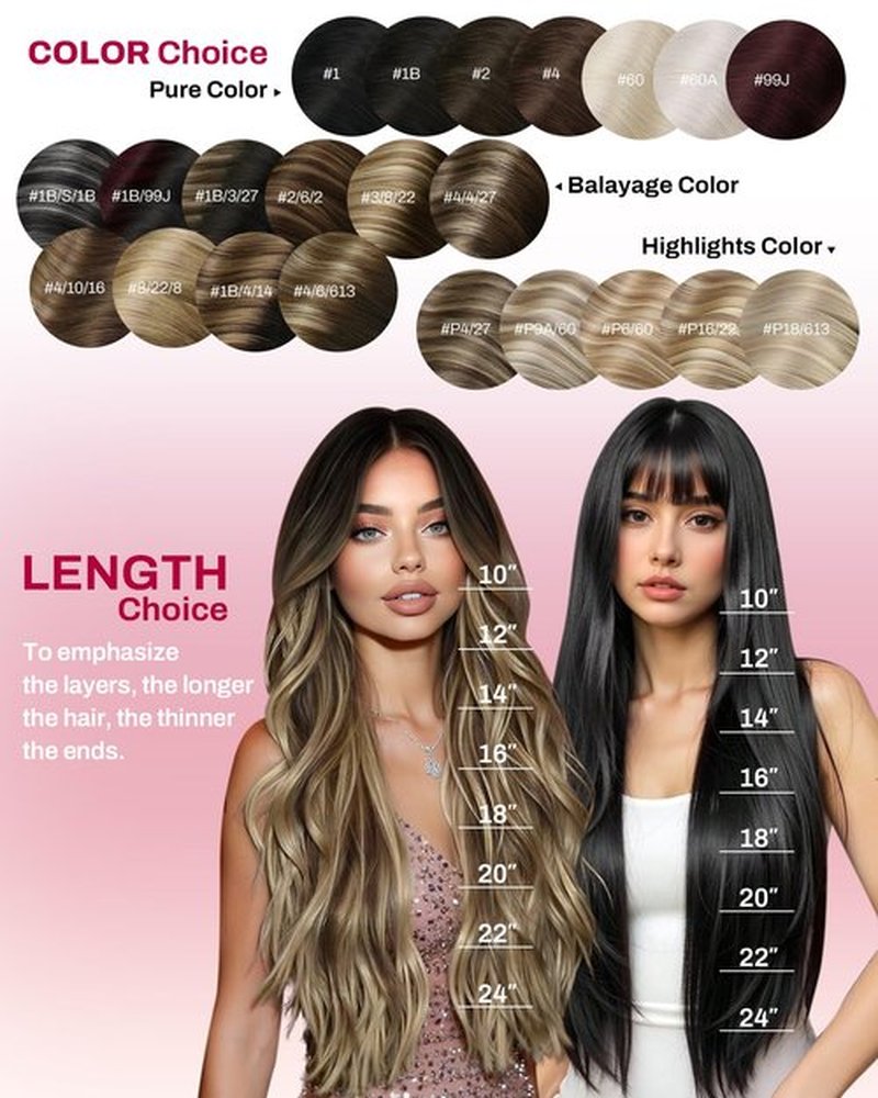 Moresoo Black Clip in Hair Extensions Real Human Hair Clip in Extensions Black Hair Extensions for Women Remy Double Weft 120g/7pcs 20 Inch