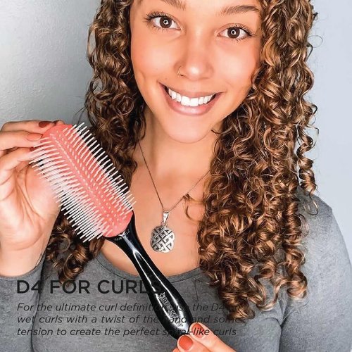 Denman Styler 5 Row Hair Brush - Professional Styling Tool for Effortless Volume & Waves
