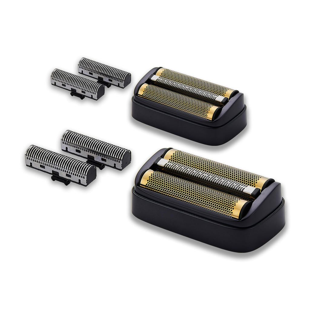 Replacement Foil & Inner Cutters for Andis 17300 reSURGE, Black, 2 Pack