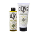 KORRES Olive Blossom Body Care Set - Natural Vegan Skincare Gift for Men & Women | 2-Piece Set, 8.45 FL Oz & 6.76 FL Oz