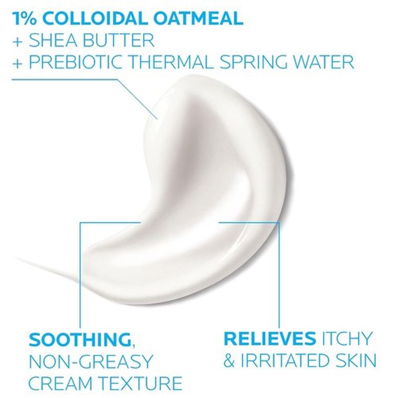 La Roche-Posay Lipikar Eczema Cream - Soothing Relief Lotion for Sensitive Skin | Moisturizer with Colloidal Oatmeal