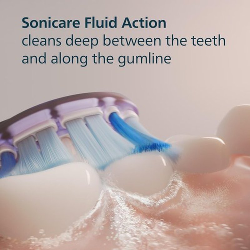 Philips Sonicare G3 Replacement Electric Toothbrush Heads - Black, 4 Pack for One Year Supply, HX9054/95