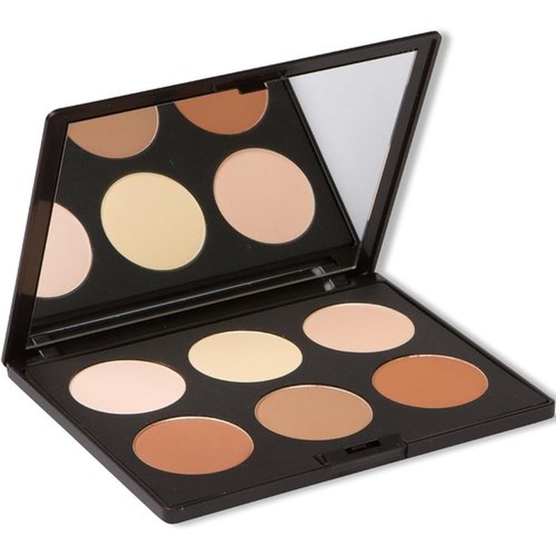 Elizabeth Mott Bronzer Contour Kit | 6 Blendable Shades for Natural Sun-Kissed Glow - Long-Lasting & Cruelty-Free