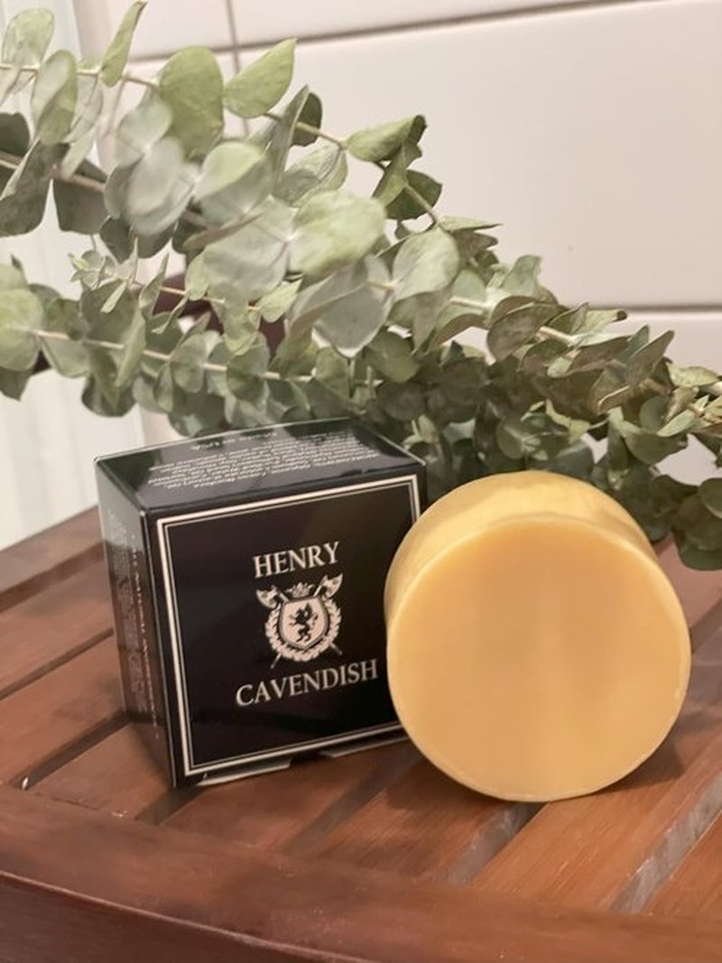 Henry Cavendish Himalaya Shaving Soap - All-Natural Shea Butter & Coconut Oil | 4 oz Puck Refill for Smooth Shave