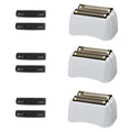 Pro Shaver Replacement Foil and Cutters Compatible With Andis #17155 & #17150#17200 Shaver Pro Foil (andis-sliver-3packs)