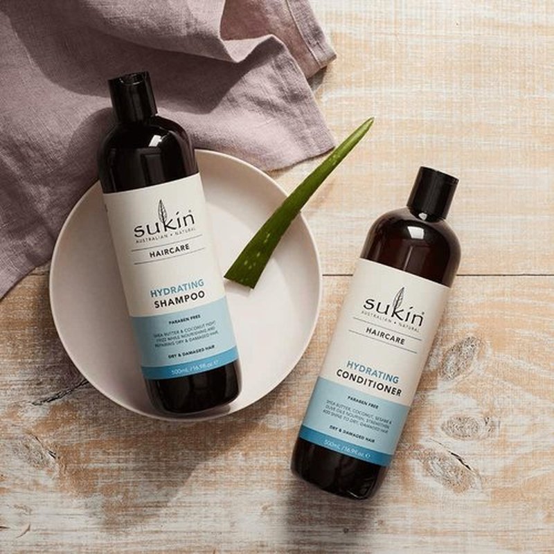 Sukin Haircare Hydrating Shampoo - Nourishing Formula for Soft, Healthy Hair | 33.82 Ounce