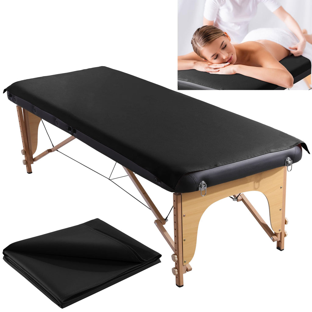 BALAPET Lash Bed Sheets Non-Sticky Sugaring and Waxing Pad Wipeable and Waterproof PU Leather Massage Table Cover Suitable for Grafting Eyelash Beds Massage Tables,SPA,Beauty(Brown)