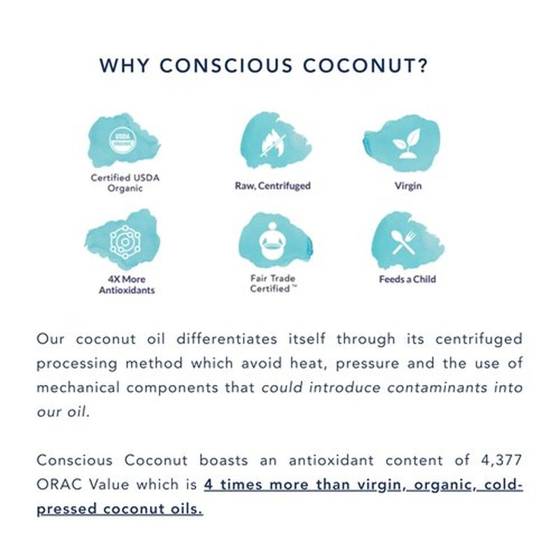 Organic Coconut Oil Packets, Coconut Oil for Lactation, Breastfeeding, Newborns - 10 Pack - Single-Use, Hospital-Trusted Alternative to Lanolin - Conscious Coconut