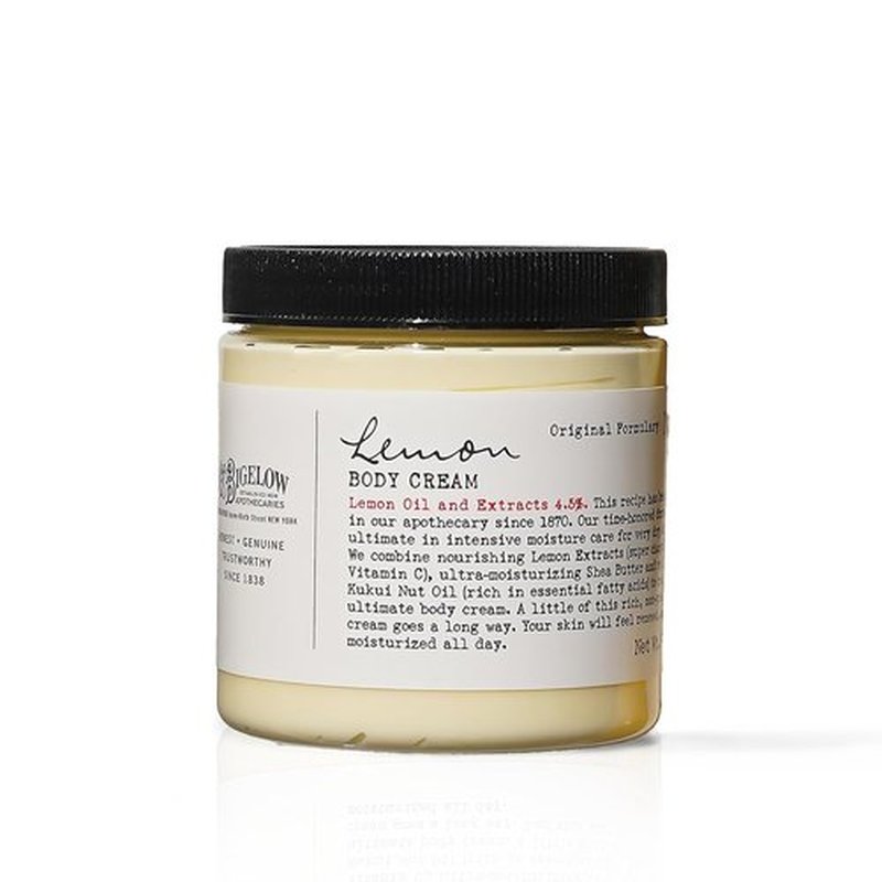 C.O. Bigelow Lemon Body Cream - Moisturizing Lotion for Dry Skin with Shea Butter | 8oz