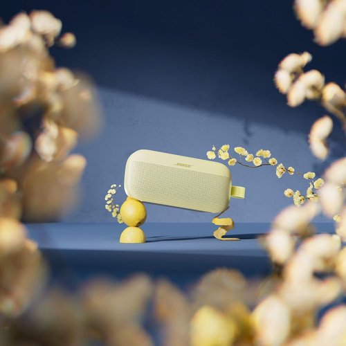 Bose SoundLink Flex Bluetooth Speaker - Portable Hi-Fi Outdoor Speaker, Waterproof, USB-C, 12-Hour Battery Life | Citrus Yellow Limited Edition