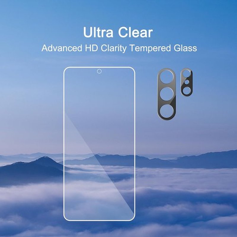 Ailun Glass Screen Protector - Ultra Clear 0.25mm Anti-Scratch for Galaxy S26 Ultra | 6.9 Inch 3-Pack + 2-Pack Camera Lens