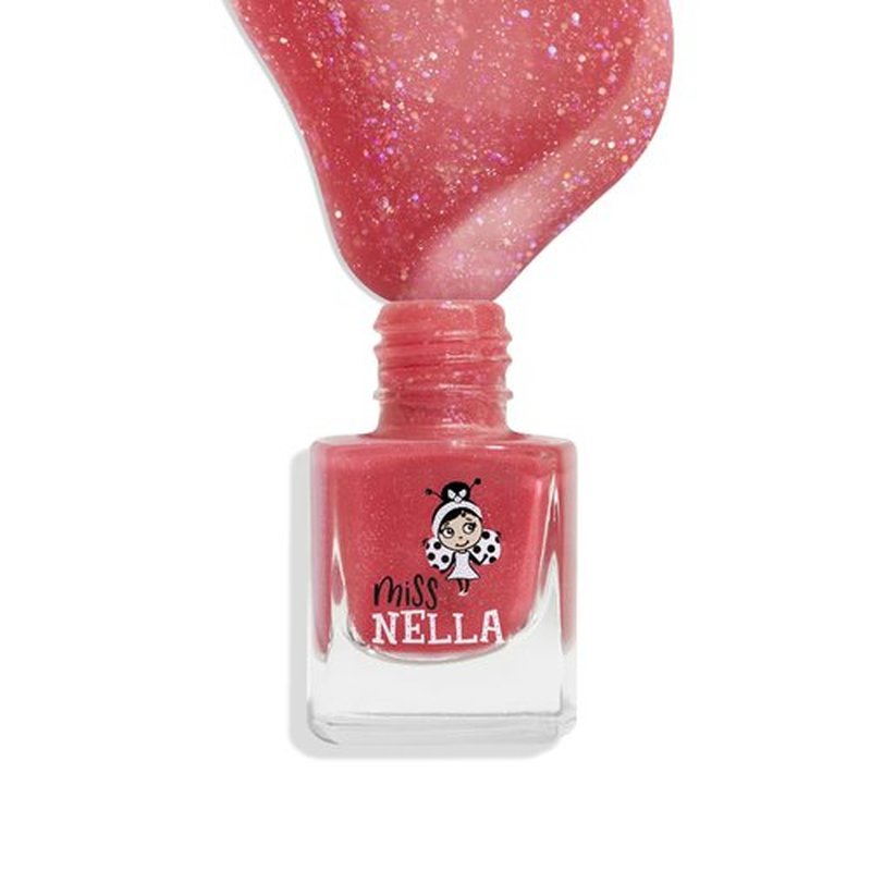 MISS NELLA NAIL KIT & NAIL POLISH- Accessories set for kids Nail Varnish- peel off nail polish, nail stickers, tattoos, nail filer & toe separators- all designed foe children hands & toes