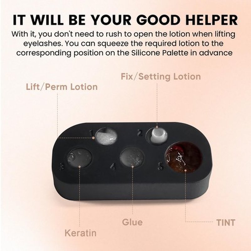 Libeauty Lash Lift and Color Kit Black with Full Tool Set Brow Lamination and Color Kit Vacuum Pump Design for Beginner & Eyelash Artist Easy To Use At Home & Salon (With lash lift liquid glue)