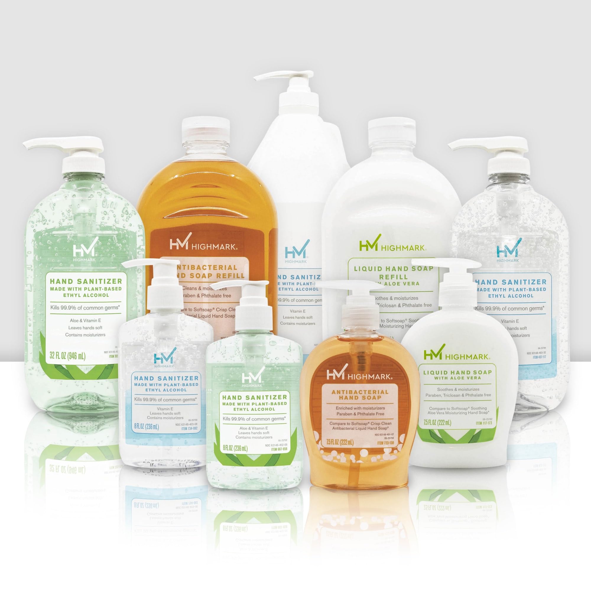 Highmark® Original Hand Sanitizer, Fresh Scent, 1 Gallon, Clear, Case Of 4 Gallons