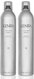 Kenra Volume Spray 25 - Super Hold Finishing Hairspray | Flake-Free & Fast-Drying | Humidity Resistant for All Hair Types