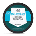 The Body Shop Maca Root & Aloe Softening Shaving Cream for Men | for a Smooth Shave with Aloe Vera | Safe for Sensitive Skin, 200 ml / 6.3 oz