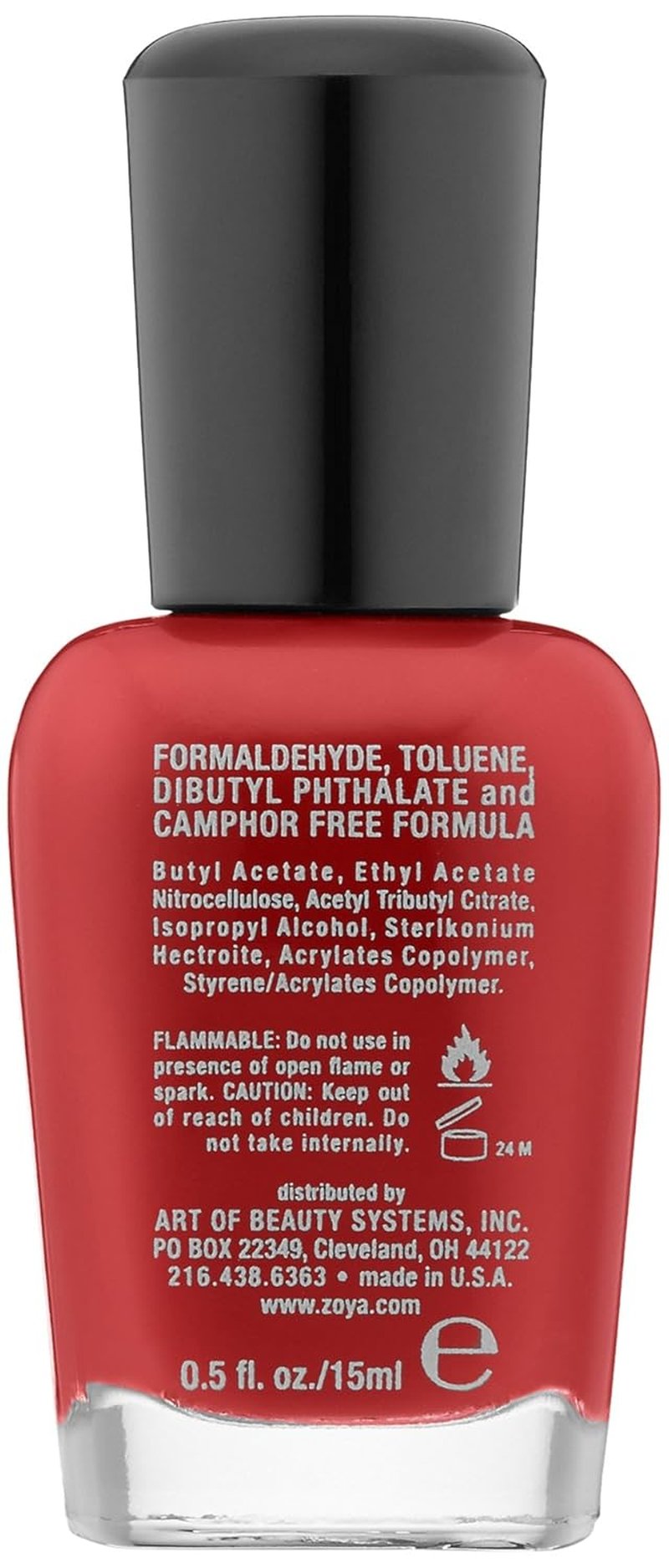 ZOYA Nail Polish - Carmen | Long-Lasting, Chip-Resistant Formula - 0.5 fl. oz.