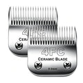 2PC 4FC Blade Detachable Grooming Blades Compatible with Andis Clipper
